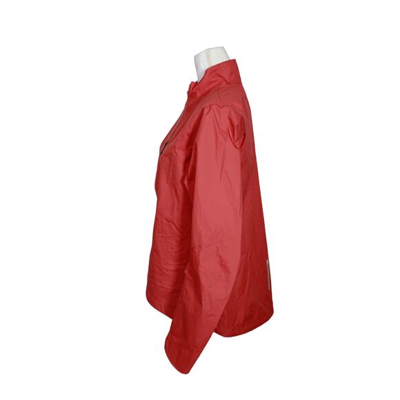 REI Co-op Junction Cycling Rain Jacket women's size large Red - Picture 2 of 10